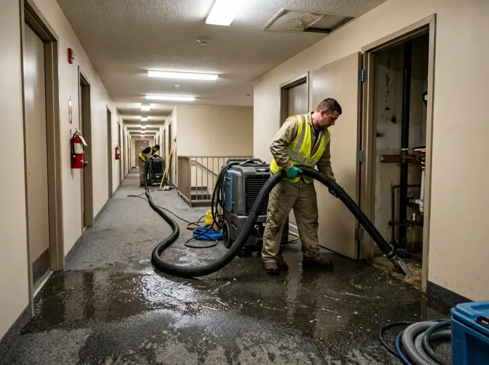 multi-unit-apartment-hallway-f-005 — frequently asked questions, Emergency Burst Pipe Water Extraction & Removal in Gaylord,…